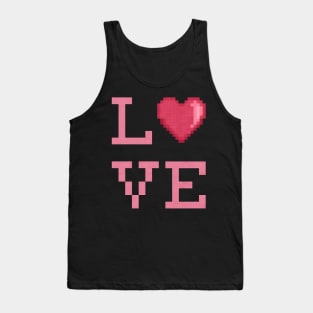 Love Pixels Tank Top